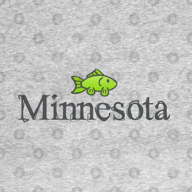 Minnesota Fishing by Dale Preston Design